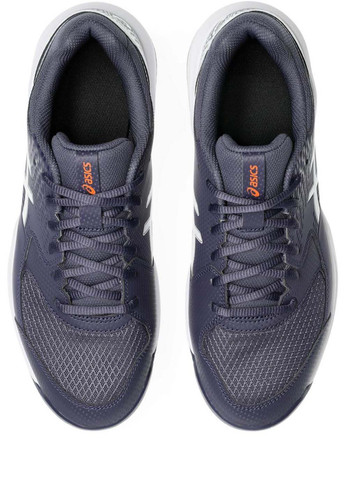 Женские кроссовки Gel-Dedicate 8 clay Белый Темно-синий Asics комбинированные демисезоны (367188052)