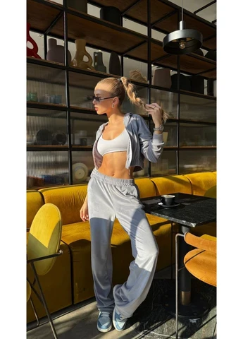 Женский велюровый костюм No Brand (378797423)
