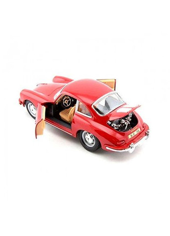 Автомодель PORSCHE 356B (1961) (ассорти слоновая кость, красный, 1:24) Bburago (315153374)