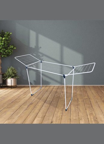 Сушарка для білизни підлогова Merkur Pluse 18m White (CS92234C04) Casa Si (315936525)