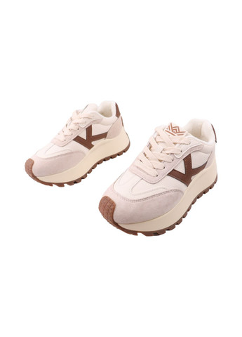 Кросівки жіночі молочні натуральна шкіра Renzoni 1119-24DKPF білі (302228742)