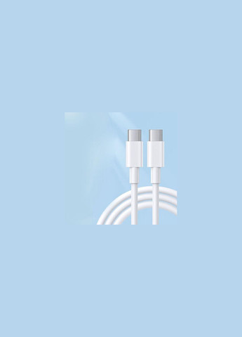Кабель швидкісний USBC USB-C для iPhone 15 60 W білий Foxconn (279827331)