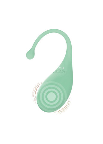 Смарт-віброяйце Adrien Lastic Palpitation Mint з глибинною вібрацією No Brand (303894103)