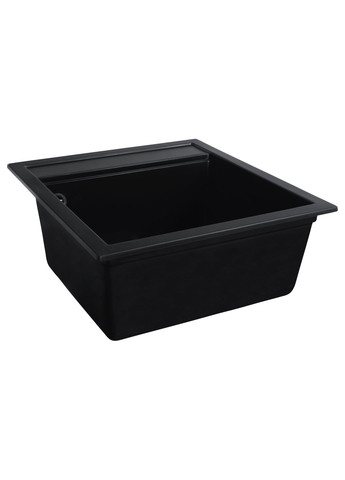 Гранитная мойка для кухни FIESTA 5149 матовая Черная Valeso (357494699)