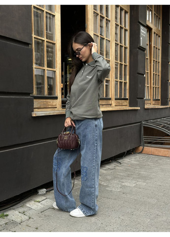 Лонгслів-Поло Cotton Piqué Polo Shirt Green No Brand - (362044614)