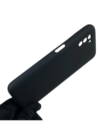 Чехол для Poco M3 силиконовый с микрофиброй нескользящий на сяоми поко м3 Xiaomi (366387845)