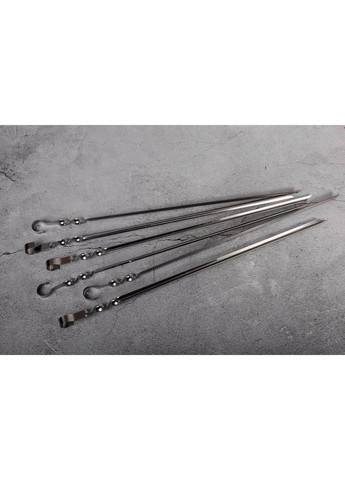 Набор шампуров 6шт. (550*12*1,5 мм.) Wood&Steel (295447298)
