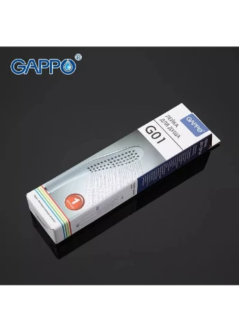 Душова лійка G01, 1-режим, білий GAPPO (398857388)