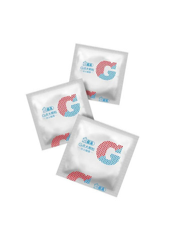 Рельефные презервативы Mingliu G 3 шт. HBM Group (284279061)