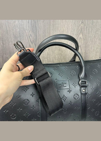 Міська Чоловіча сумка велика та містка для ручної поклажі Чорний No Brand (301212139)