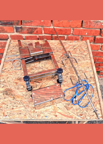 Вертел электрический на мангал (мотор 12В) Троян (346532837)