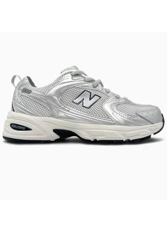 КРОССОВКИ ЖЕНСКИЕ NEW BALANCE 530 SILVER METALLIC НЬЮ БЕЛАНС 530 No Brand комбинированные демисезоны (367170439)