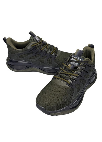 Кросівки чоловічі текстильні зелені 10623-2 No Brand (289602580)