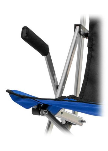 Крісло портативне Time Eco синє стільчик з підлокітниками для відпочинку на природі складане крісло ProDobro (367266057)