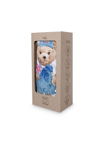 Подушка Cuddie Fluffy Puffy Lizzy, дівчинка, 50х24 см () Ceba Baby W-852-132-685 (361147440)