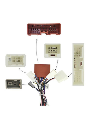 Адаптер підсилювача Mazda 2 2007+ 3 6 2013+ CX-5 2012+ CX-7 2006-2012 CX-3 2015-2018 CAN-BUS 92шт Feeldo (352013227)