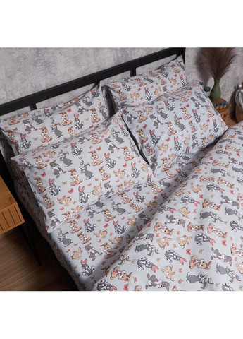 Комплект постельного белья Бязь Gold Люкс «» Семейные 143х210х2 наволочки 4х50х70 (MS-820006083) Moon&Star Bunny Dreams (356116347)