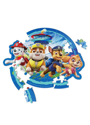 Пазл фігурний «Цуценячий патруль» - Відважна команда (26см * 23см) 48 частин Spin Master (331299559)