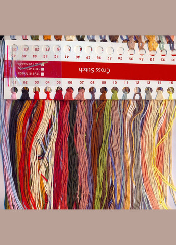 Набір для вишивання за нанесеною на канву схемою "Log cabin". AIDA 14CT printed, 34*43 см Joy Sunday (313614129)