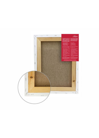 Полотно на підрамнику середнє зерно бавовна акриловий грунт Unico (362584923)