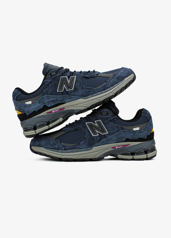 Синій Осінні кросівки чоловічі new balance 2002r protection pack blue | нью беланс 2002r сині No Brand