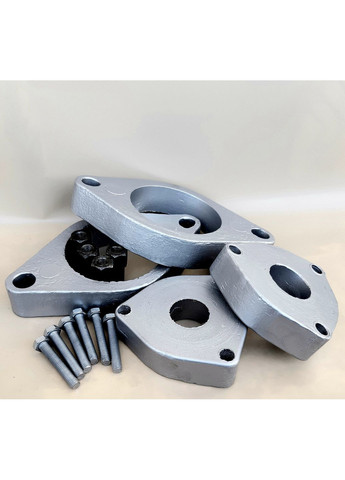 Проставки для Almera Classic 2006-2012 для збільшення кліренсу комплект зад і перед висота 30 мм No Brand (371993177)