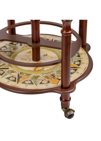 Глобус бар для напитков из дерева 44х44х95 см 10504-026 Lefard (346533505)