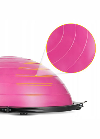 Балансувальна платформа Bosu Ball 60 см Pink (P-5905973402453) 4FIZJO (316275392)