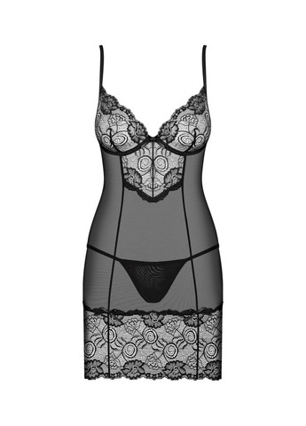 Рубашка Alluria chemise & thong Obsessive (314507870)