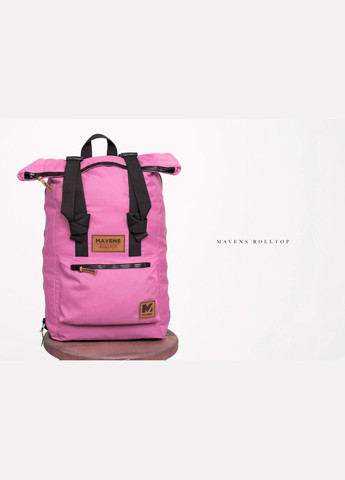 Рюкзак " Rolltop" для ручної поклажі, стандарт Ryanair та Wizz Air 40x20x25 см. рожевий Mavens (269463469)