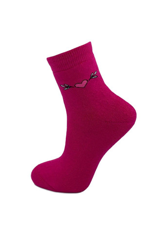 Комбіновані шкарпетки дитячі, махрові. серденько.набір з 3-х пар. kолір: кольоровий мікс Крокус сердечка (367973645)