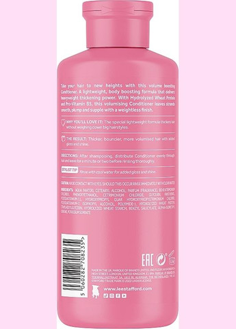 Кондиціонер для об'єму волосся Plump Up The Volume Conditioner 250ml (1294412-195907) Lee Stafford (368636301)