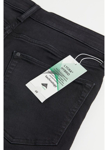 Мужские джинсовые шорты Hybrid Regular Н&М (57047) W36 Черные H&M (293055728)
