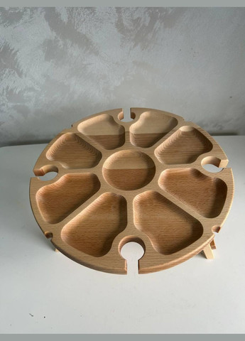 Винний столик Ромашка Дубовий 35 см No Brand (330774660)