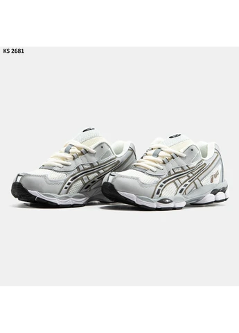 Сірі літні кросівки asics gel-nyc 2055 light grey асікс гель нюк сірі No Brand