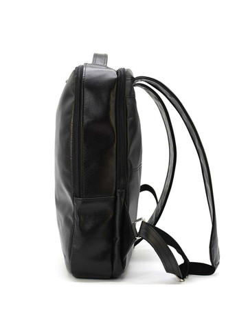 Кожаный мужской рюкзак черный для ноутбука GA-7287-3md на два отдела TARWA (306373242)