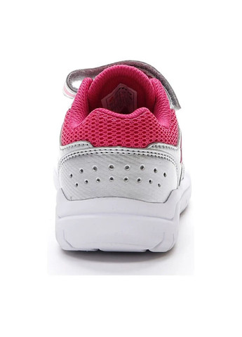 Сріблясті осінні дитячі стильні кросівки для дівчинки на липучці, сріблясто-рожеві No Brand SPEEDRIDE 600 V INF SL