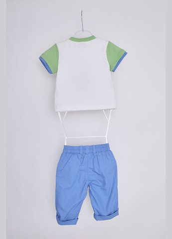 Белый летний комплект 2111oo11 бело-зеленый Marasil