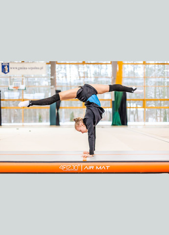 Мат гімнастичний надувний Air Track Mat 400 x 100 x 15 см 4FIZJO 4fj0367 (275653997)