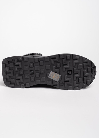 Черевики жіночі чорні зимові на хутрі 341459 Fashion (328559803)