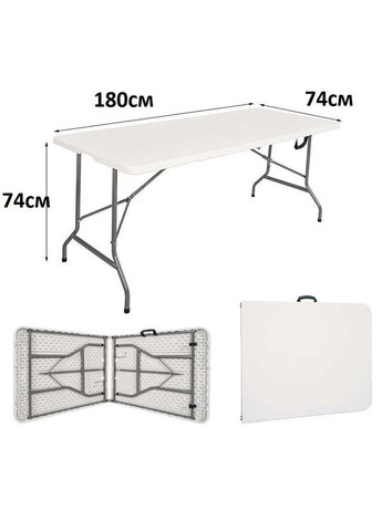 Набор садовой мебели для отдыха, туризма, кейтеринга и мероприятий - комплект: стол складной 180 см + 8 стульев. oldbro (331739873)