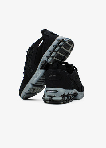 Кросівки жіночі і чоловічі Nike Air Zoom x Stussy Spiridon Cage 2 black gray | Найк Аір Зум чорні сірі No Brand чорні всесезони (313102872)