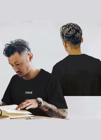 Черная футболка мужская No Brand