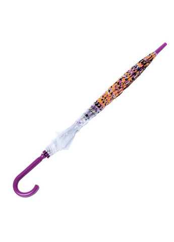 Прозрачный зонт большой с цветочками для женщин l042 birdcage-2 hippie scatter (разноцветные незабудки) Fulton (334014757)