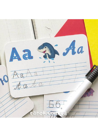 Многоразовые прописи. Украинская азбука No Brand (359375790)