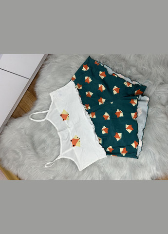 Зеленая всесезон женская пижама Saimeiqi