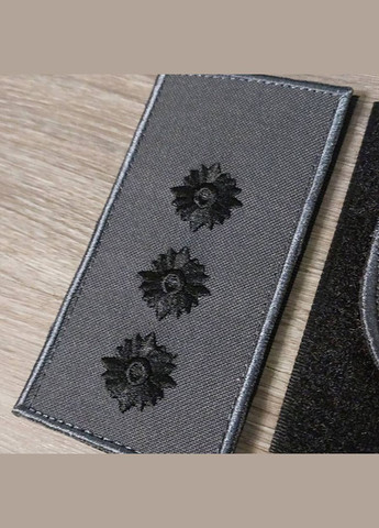 Шеврон Погон Вооруженных Сил Украины серый - все звания No Brand (336381894)