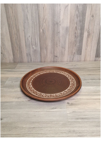 Блюдо 30 см., для банкета из красной глины No Brand (329722697)