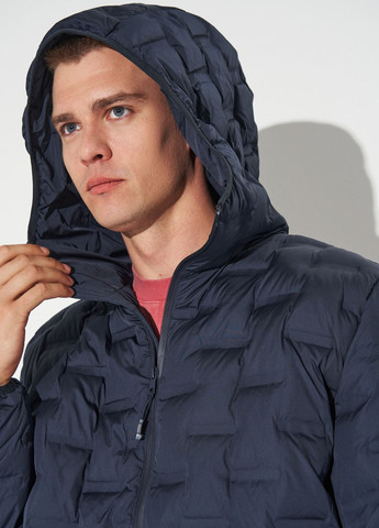 Темно-синя демісезонна куртка чоловіча () демісезонна з капюшоном темно- синій (1015600) Mustang Westchase