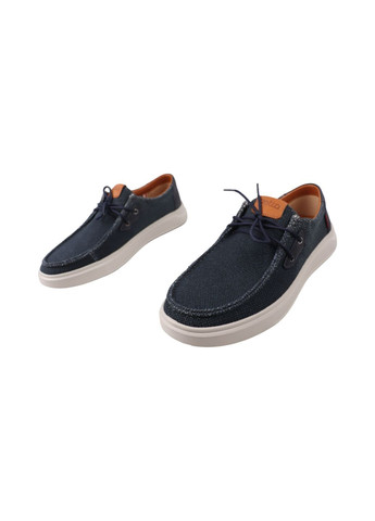 Туфлі чоловічі сині текстиль Detta 147-25DTC (340306212)